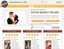 Tablet Screenshot of datingbooksformen.com